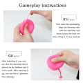 Miniatyrbild 11 av 11: Bubble Balloon Transparent Bounce Uppblåsbar Rolig Toy Ball Infl pink one-size