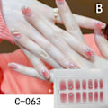 Miniatyrbild 7 av 11: 14 st 3D Blomster Nagelsticker - Lätt att Ta Bort - Flickaktigt Hjärta Sommar Nagelsti S1U3 C-064 14pcs