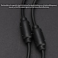 Miniatyrbild 7 av 11: Laddningskabel för trådlös Xbox360-kontroller USB-laddningskabel grey One-size