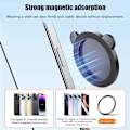 Miniatyrbild 5 av 11: Magnetisk Selfie-spegel för bakkamera, Smal Mobiltelefon Selfie-spegel Hot M3 black one size