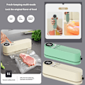 Miniatyrbild 7 av 11: Trådlös vakuumförseglare, liten matförpackningsplast Se Green 1pcs