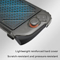 Miniatyrbild 6 av 11: Standgrip Frontskyddspaket för Nintendo Switch 2 Skyddsfodral Ställbart Fodral Mjukt Skal T9w7 Black suit 1set