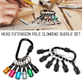 Miniatyrbild 3 av 11: 6 st 1/4\" Hex Shank Snabbkoppling Nyckelring Skruvmejsel Bits Verktyg. G4I9 Color+Black one