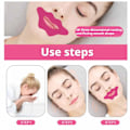 Miniatyrbild 7 av 11: BQLQBQLQ Natt Sömn Läpp Näsa Andningsplåster Set, 30-pack Anti-Snarkningsstickers för Vuxna, Förbättra Sömnkvaliteten, Näskorrigeringstejp - Re