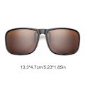 Miniatyrbild 11 av 11: 1st Single Clip-on utomhus polariserade uppfällbara linser Solglasögon M black one-size