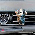 Miniatyrbild 2 av 11: Bil Luftventil Aromaterapi Akryl Dekoration P5V2 H9L7 T6V1 I7Q7 A One size