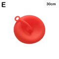 Miniatyrbild 1 av 11: Bubbelboll Transparent Hoppbar Uppblåsbar Rolig Leksak Boll Infl orange one-size