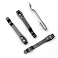 Miniatyrbild 4 av 11: Grå stål Djup Bärficka Clip & Skruv För Cutter Set hållare щ; υ~ γ; B E9M5