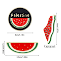 Miniatyrbild 2 av 11: Vattenmelon Emalj Pin| Vattenmelon Palestina Pin | Kuffiyeh M6H3 HOT Pin P5A8 style5 One size