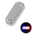 Miniatyrbild 1 av 11: Solar Varningslampa för Bil Universal LED Bil Stöldskyddslampa H5e7 White One size