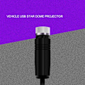 Miniatyrbild 5 av 11: USB Bil Atmosfär Lampa Interiör Ambient Stjärnljus Stjärnklar Himmel LED Projektor Het