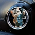 Miniatyrbild 11 av 11: Bil Luftventil Aromaterapi Akryl Dekoration P5V2 H9L7 T6V1 I7Q7 A One size