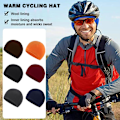 Miniatyrbild 3 av 11: Hjälm Inner Mössa Huvudskydd Utomhus Motorsport Mössa Skull Cap Inner U4m1 red onesize