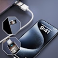 Miniatyrbild 11 av 11: USB 3.2 Hona till Typ C Hane Port Konverter Adapter☆ E5R6 F8D6 Transparent 1 pcs