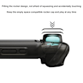 Miniatyrbild 7 av 11: Standgrip Frontskyddspaket för Nintendo Switch 2 Skyddsfodral Ställbart Fodral Mjukt Skal T9w7 Cover Grey 1pcs