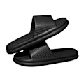 Miniatyrbild 9 av 11: Eva Par Tjocksulade Sandaler Badrum Halkfria Utomhustofflor Sommartofflor V7r9 black 3839