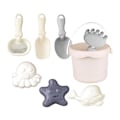 Miniatyrbild 1 av 11: 8 st/set Barnens Strandleksaker För Grävning Sand Lek Vatten Utomhus Strandaktiviteter A4M6 Gray 1set