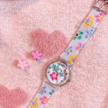 Miniatyrbild 8 av 11: Dam Sommar Transparenta Blommiga Klockor Färgglada Casual Rund Klocka W0 P2Y4 B5D5 B One size
