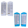 Miniatyrbild 8 av 11: Rysk våt-torr bulb hygrometer - Väggmonterade termometrar σξ ь~ X7Q9 K6U9 T3N9 Blue One size