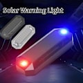 Miniatyrbild 3 av 11: Solar Varningslampa för Bil Universal LED Bil Stöldskyddslampa H5e7 White One size