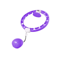Miniatyrbild 8 av 11: Smart Avtagbar Hu-la Hoop 2-i-1 Justerbar PP Material Hu-La Pink 1pc