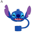 Miniatyrbild 5 av 11: Stitch Serie Tecknad Tredimensionell Sugrörshatt Damm 10mm Plugghölje Sugrör E5f5 A 1pcs