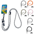 Miniatyrbild 3 av 11: Justerbar Längd Mobiltelefon Halsband Snodd För iPhone 13 15 Pro 14 Max.UK gray 10mm