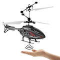 Miniatyrbild 10 av 11: Fjärrkontroll Induktionshelikopter Med Fjärrkontroll Kan Accelerera Hängande Flygande Leksak Lämplig För Interaktiva Flygleksaker red with Remote control