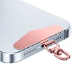 Miniatyrbild 1 av 11: 360° Roterbart Mobilskal Hängande Rep Fäst För Mobiltelefon Packning C7G7 rose gold 1pcs