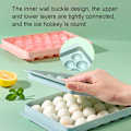 Miniatyrbild 7 av 11: 33 Hål Iskubbricka Form Isboll Maker Rund Frukt Iskubform Geléboll Form Rund Iskubbricka pink small 