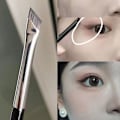 Miniatyrbild 4 av 11: Liten Platt Diagonal Eyelinerborste Ultratunn Sminkborste Verktyg Smink M9V6 eyebrow brush, 1pcs