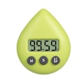 Miniatyrbild 6 av 11: Duschtimer för barn och vuxna, digital duschtimer, vattentät Ene light green without  battery