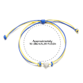 Miniatyrbild 2 av 11: Ukraina Stickade Armband Justerbart Ukraina Fredsarmband V4O1 S8M4 Z1O4 N6Y9 C One size