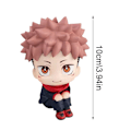 Miniatyrbild 2 av 11: Mini Jujutsu Kaisen Gojo Satoru Kugisaki Tecknad Figur Actionfigur Modell Söt Anime Skrivbord N3V6 C 10cm