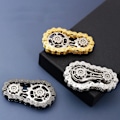 Miniatyrbild 5 av 11: Hand Spinner Kedjeväxel Fingertopp Drev Stress Relief Leksak Fidget Spinner HET Golden 1pcs