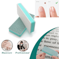 Miniatyrbild 10 av 11: Fyrkantig poleringskloss dubbelsidig nagelpolerare dubbelsidig poleringsplatta;