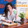 Miniatyrbild 10 av 11: Mini Zen Trädgårdsstämpel Sfärer för Skrivbord Automatisk Skrivbord Zen Trädgård Stämpel Sfär Q7H8 A 1pcs