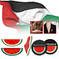 Miniatyrbild 4 av 11: Vattenmelon Emalj Pin| Vattenmelon Palestina Pin | Kuffiyeh M6H3 HOT Pin P5A8 style5 One size