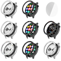 Miniatyrbild 11 av 11: Metallram för Xiaomi Watch S4 S3 Skydd med Film Klockfodral för Klockram W1b5 Silver scale For Xiaomi Watch S4 S3