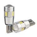 Miniatyrbild 1 av 11: T10 LED 6SMD 5630 Super Bright W5W 194 168 2825 Bil Sido Backup Lampor J2L3-AU-