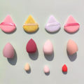 Miniatyrbild 3 av 11: 11 st Sminksvampar Set Kosmetisk Puff Multifunktionellt Skönhetsägg purple 11pcs
