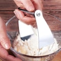 Miniatyrbild 9 av 11: Stål mjukt grepp bakverk mixer deg skärare mjöl mixer bakning C black One-size