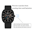 Miniatyrbild 8 av 11: Lyxigt Silikonarmband Mode Dam Vattentät Klocka Unisex För Män Kvinnor Mode Koreansk O6f1 Brown One size