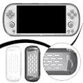 Miniatyrbild 11 av 11: för Chuimi TRIMUI SMART PRO handhållen skyddskåpa spelkonsol skal co G9L2 Transparent black one size