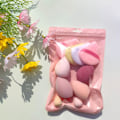 Miniatyrbild 5 av 11: 11 st Sminksvampar Set Kosmetisk Puff Multifunktionellt Skönhetsägg green 11pcs