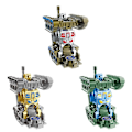 Miniatyrbild 6 av 11: Kreativ Mech Fidget Spinner Simulerad Tank Deformation Robot Vuxen Fidget. Golden 1pcs