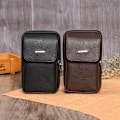 Miniatyrbild 10 av 11: Herr Bältesögla Dragkedja Multi-Fickor Midjeväska Liten Midjeväska Pouch Horizontal black One-size