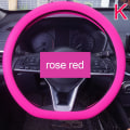 Miniatyrbild 1 av 11: Coolt halkfritt silikonrattskydd, ratt rose red onr-size