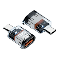 Miniatyrbild 1 av 11: USB 3.2 Hona till Typ C Hane Port Konverter Adapter☆ E5R6 F8D6 Blue 1 pcs