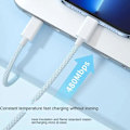Miniatyrbild 2 av 11: För iPhone 15 Pro Max Plus USB-C Kabel Typ-C Laddningssladd L3U1 pink 1M